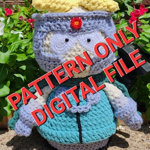 Master of Mayhem Crochet Pattern - South Park inspired Professor Chaos Plush