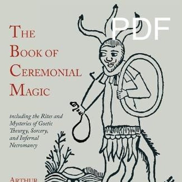 The Book of  Ceremonial Magic, Vintage Books , Witchcraft, Magic, Tarot , Spiritual , PDF, Grimoires