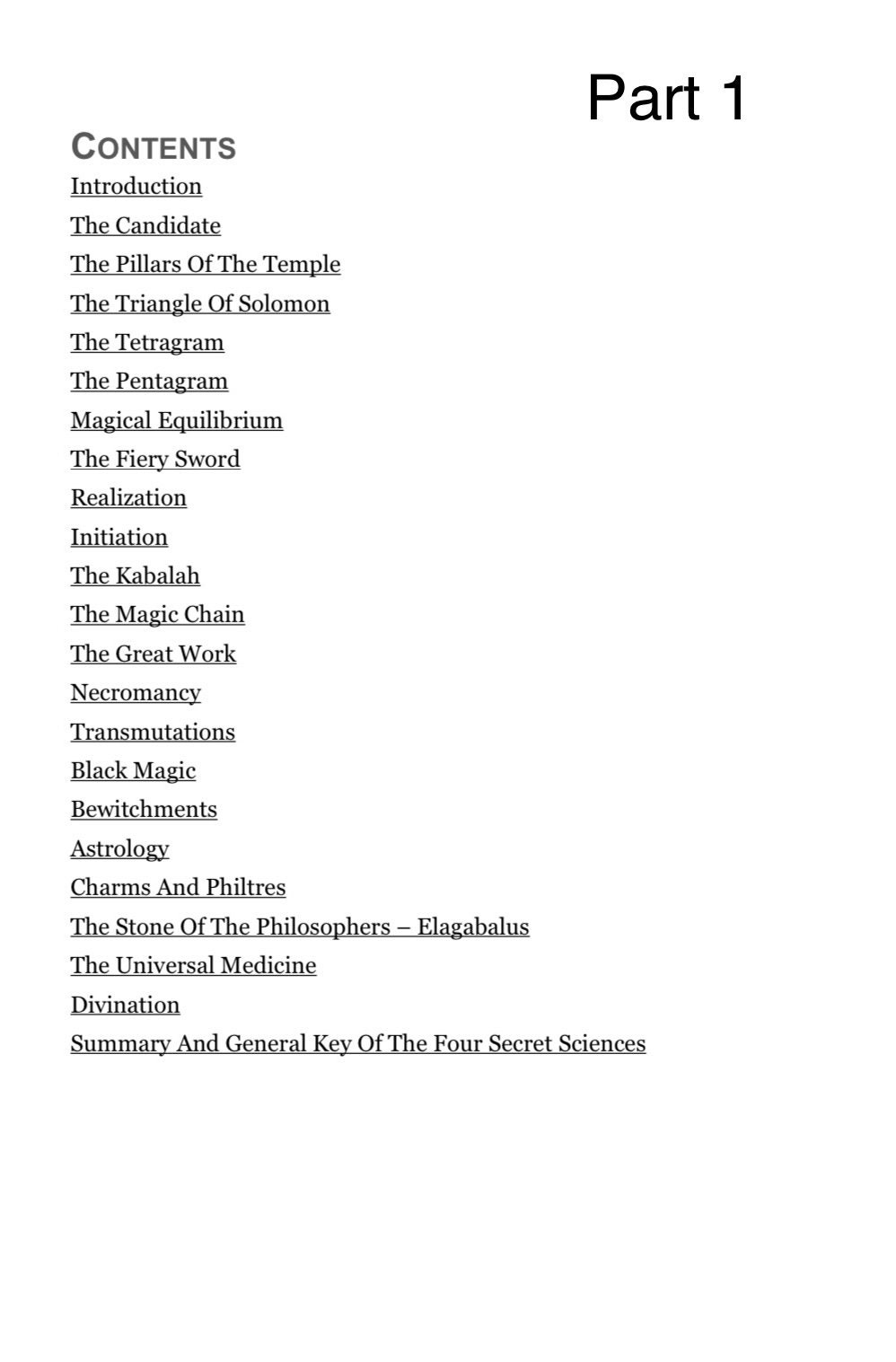 The Doctrine of Transcendental Magic 1 and 2 | Vintage Books | PDF ...