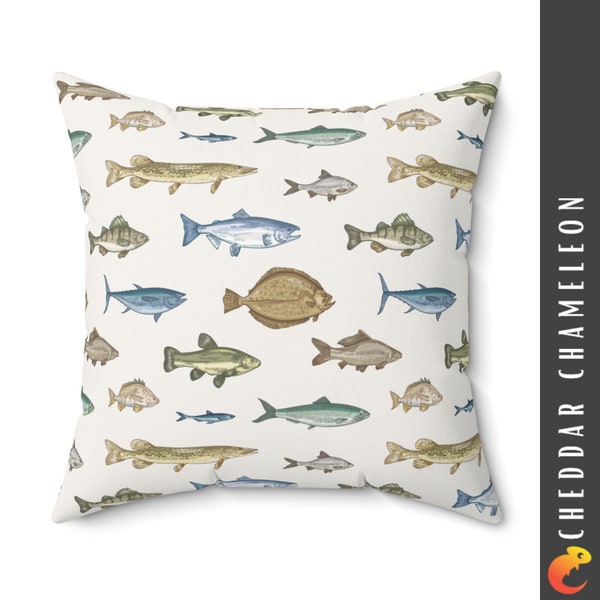 Fishing Pillow Etsy