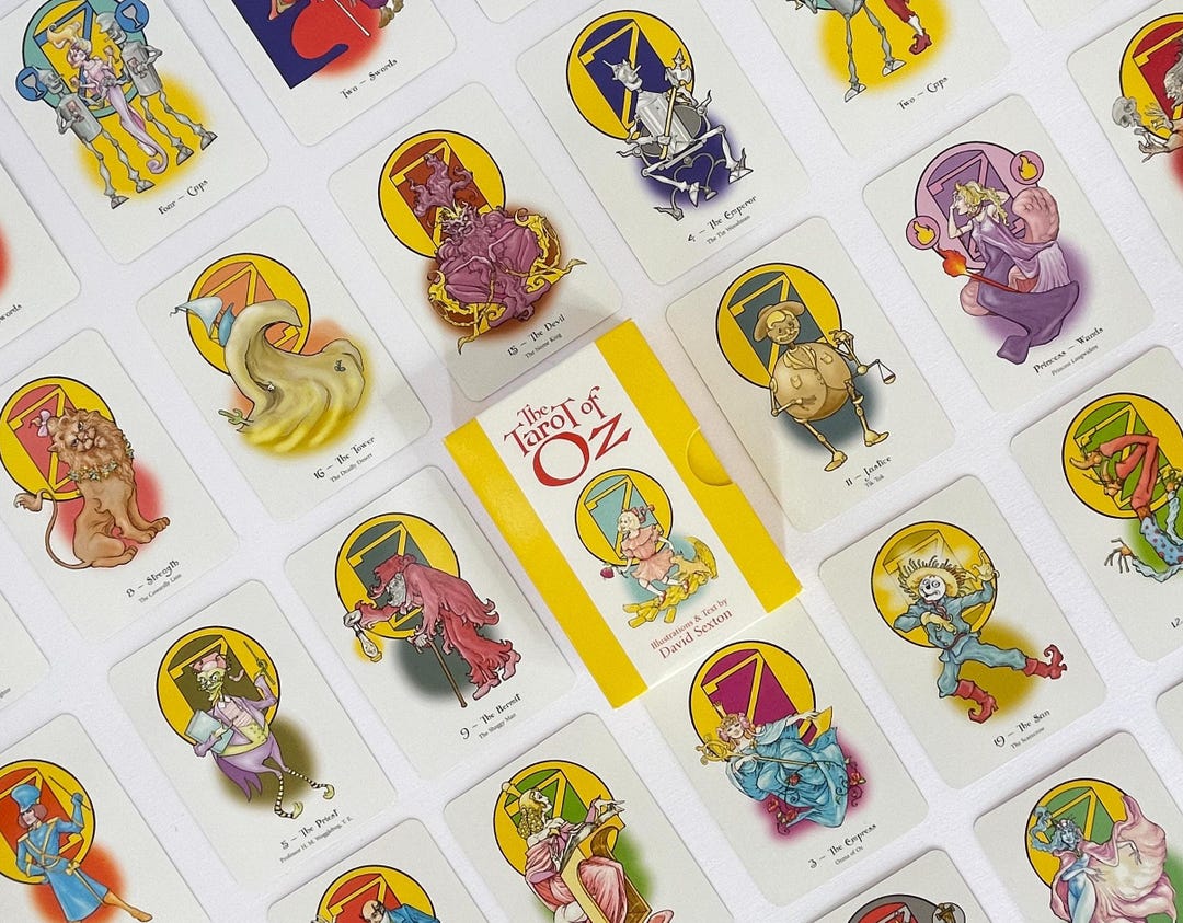Jeu De Tarot Vintage OOP - édition Originale Limitée - Divination