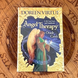 Cartes Oracle Doreen Virtue Angel Therapy neuves et scellées, cartes de tarot rares cartes oracle vintage épuisées jeu de tarot