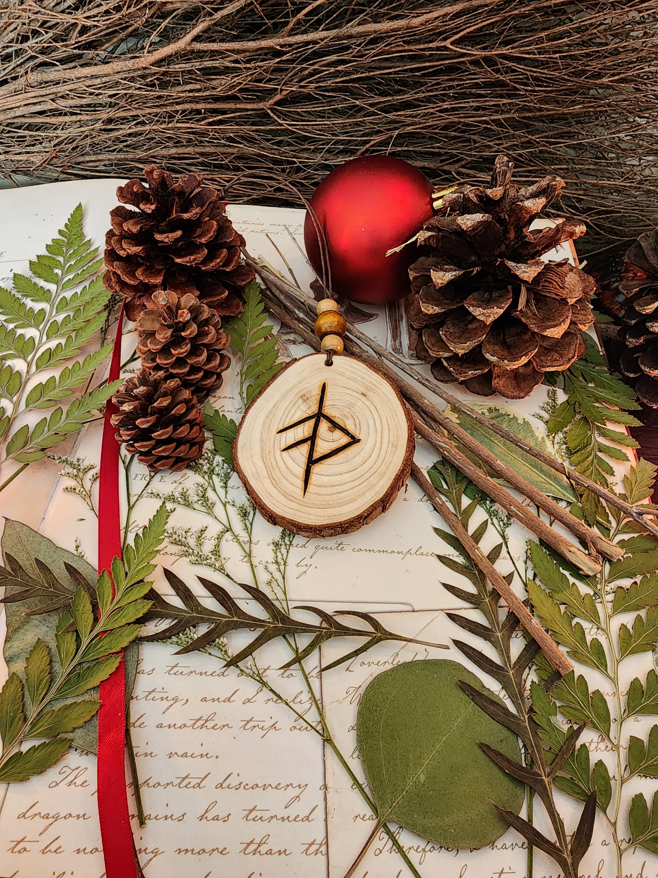 Binding Runes Norse Bind Rune Ornament - Etsy