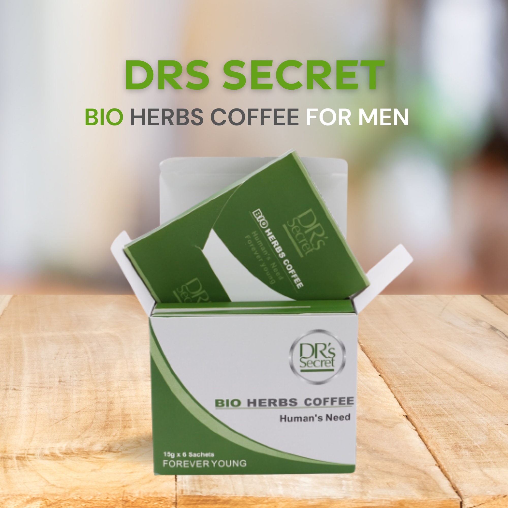 Drs Secret Bio Herbs Coffee Men 
