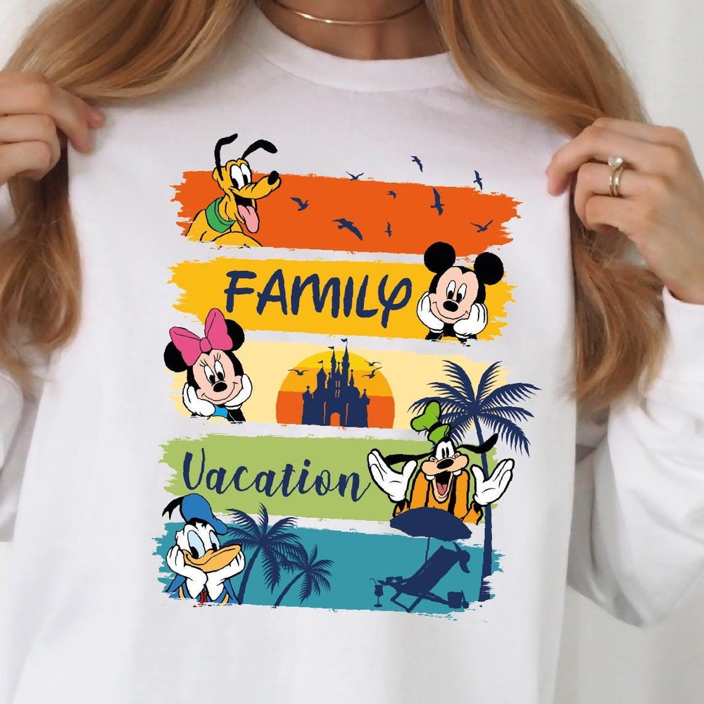 Disney Family Vacation Long Sleeve, Disney Trip Long Sleeve, Mickey Co Shirt, Disneyworld Long Sleeve, Disney Trip Shirts