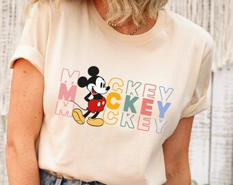 Disney Mickey Mouse T-Shirt, Family Vacation Shirt