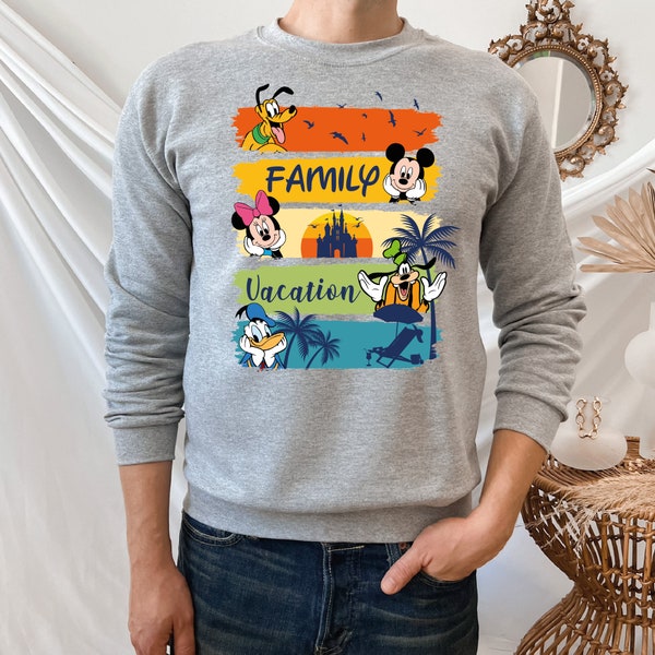 Disney Family Vacation Hoodies, Family Trip Sweatshirts, Family Trip Matching Tee,Micke Co Trip Hoodies