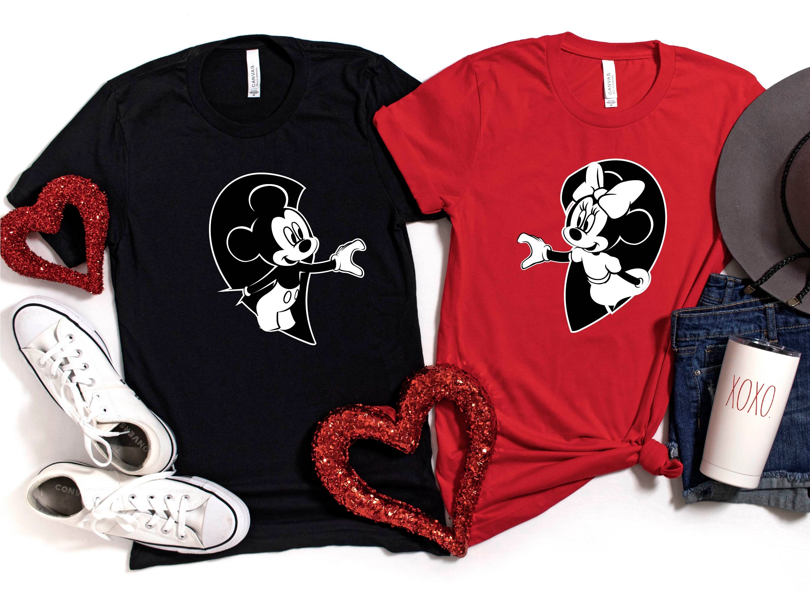 Discover Mickey Minnie Couple Tee, Disney Matching Shirts, Disney Couple Shirt, Disney Trip Shirt