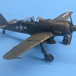 Pro-Built, Painted, Handmade 1/72 Scale Captured Focke Wulf Fw 190 model airplane