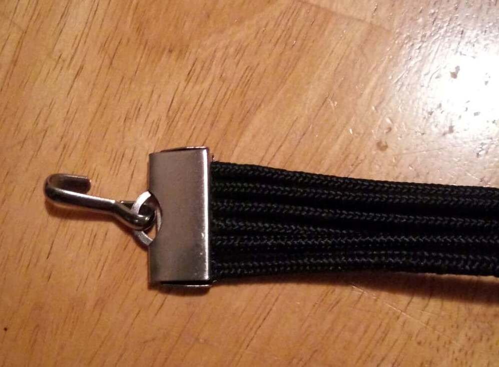 1970 Silver Tone and Black Rope Belt. Ships FREE - Etsy display picture 3