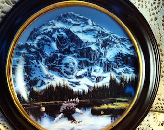 Exquisite Collectible Art Plate – John Van Straalen | Van Hygan & Smythe Frame SHIPS FREE
