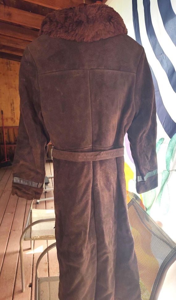 1960s Sears suede leather coat. Fully lined. SHIPS FREE View 3