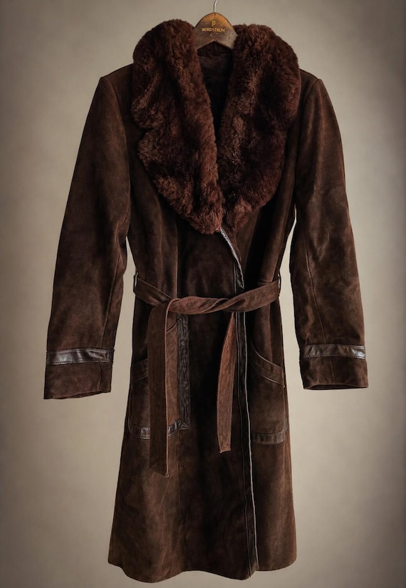 1960s Sears suede leather coat. Fully lined. SHIPS FREE View 2