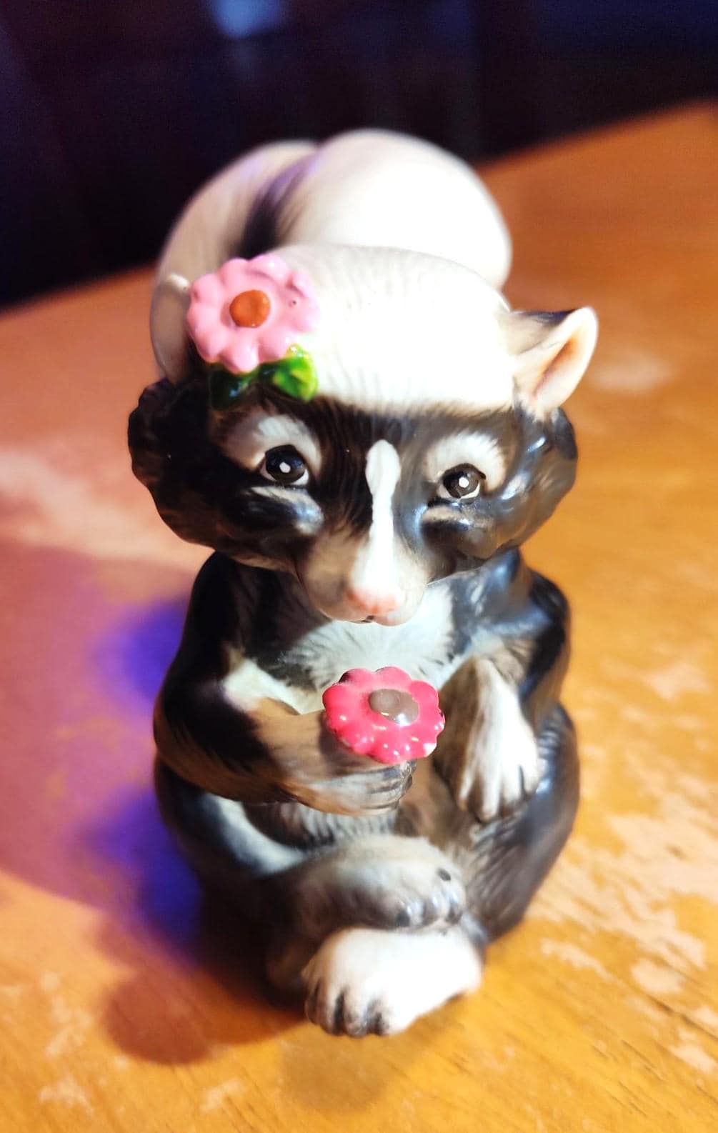 Skunk Figurine - Etsy