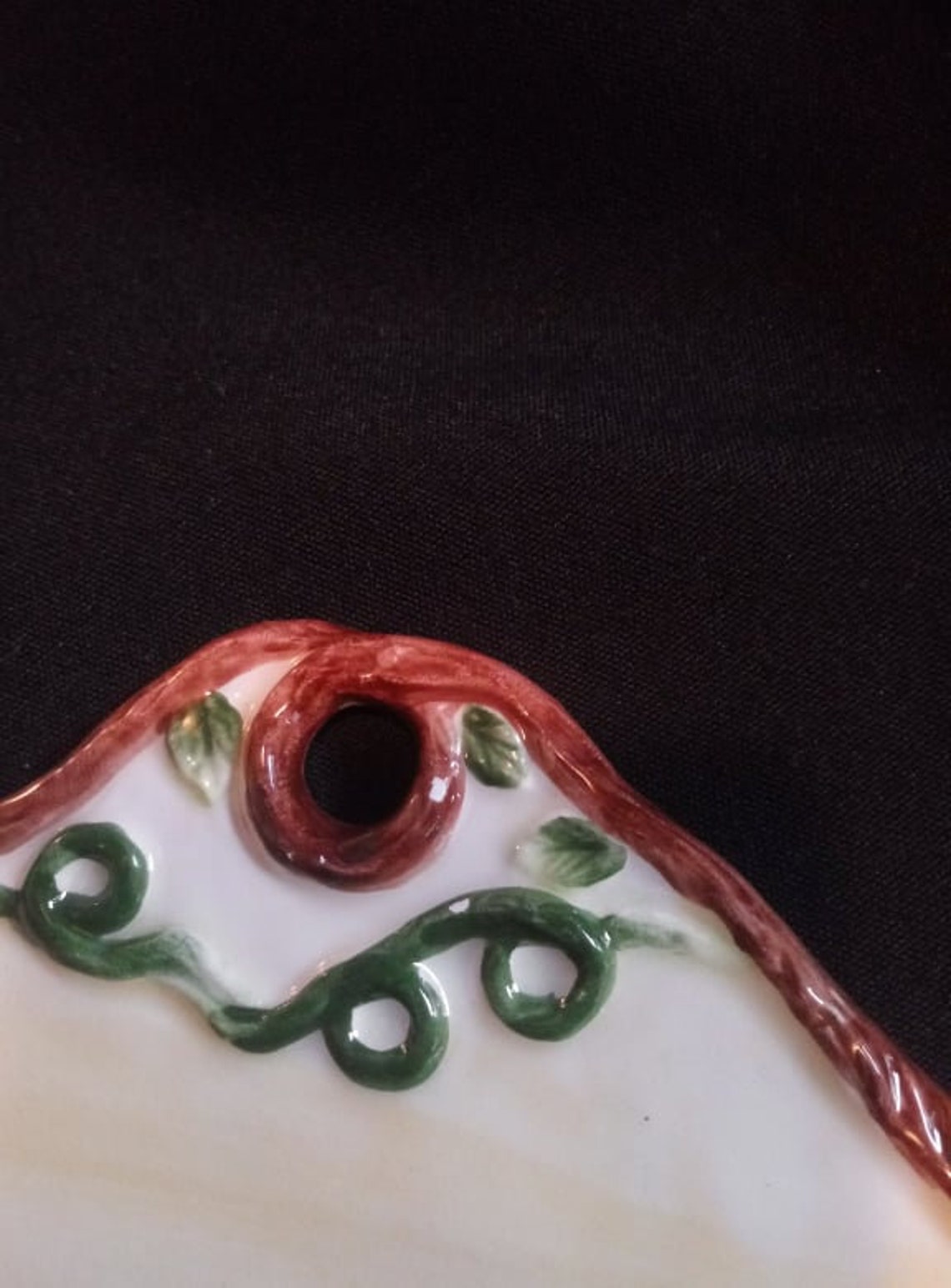 Vintage Ceramic Garden Wall Planter Sconce Hanging Garden Etsy