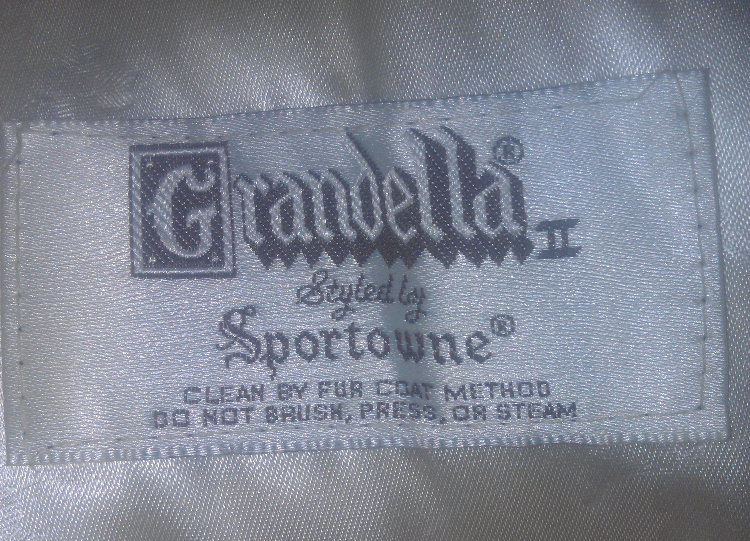 1970's Grandells White Rabbit Coat - Etsy