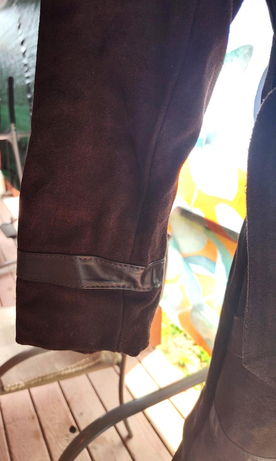 1960s Sears suede leather coat. Fully lined. SHIPS FREE View 4