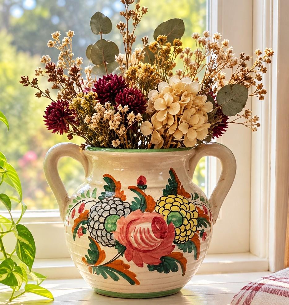 Vintage Italian Pottery Vases - Etsy