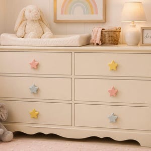 8 star Dresser Knobs SHIPS FREE