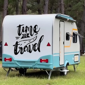 Pegatinas universales para caravanas, Vinilos para caravanas, Vinilos para autocaravana, Adhesivos para autocaravana, Vinilos para caravana, Campamento, Adhesivo grande o adhesivo EGA_173.10