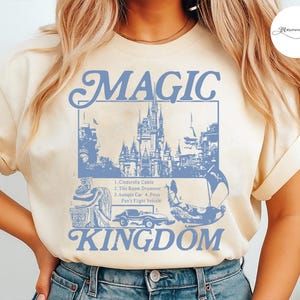Retro Park Comfort Color Shirt, Vintage Castle Trip Tee, Family Vacation Shirt, Magical Adventure Graphic Tee, Unisex Travel T-Shirt