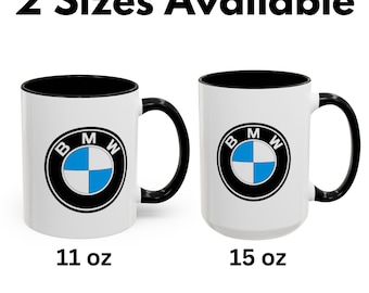 Luxury BMW-Themed Mug - Sleek and Stylish Coffee Cup - Mug, 11oz & 15oz, Perfect Gift for BMW Lovers - Owners - Great Office Gift