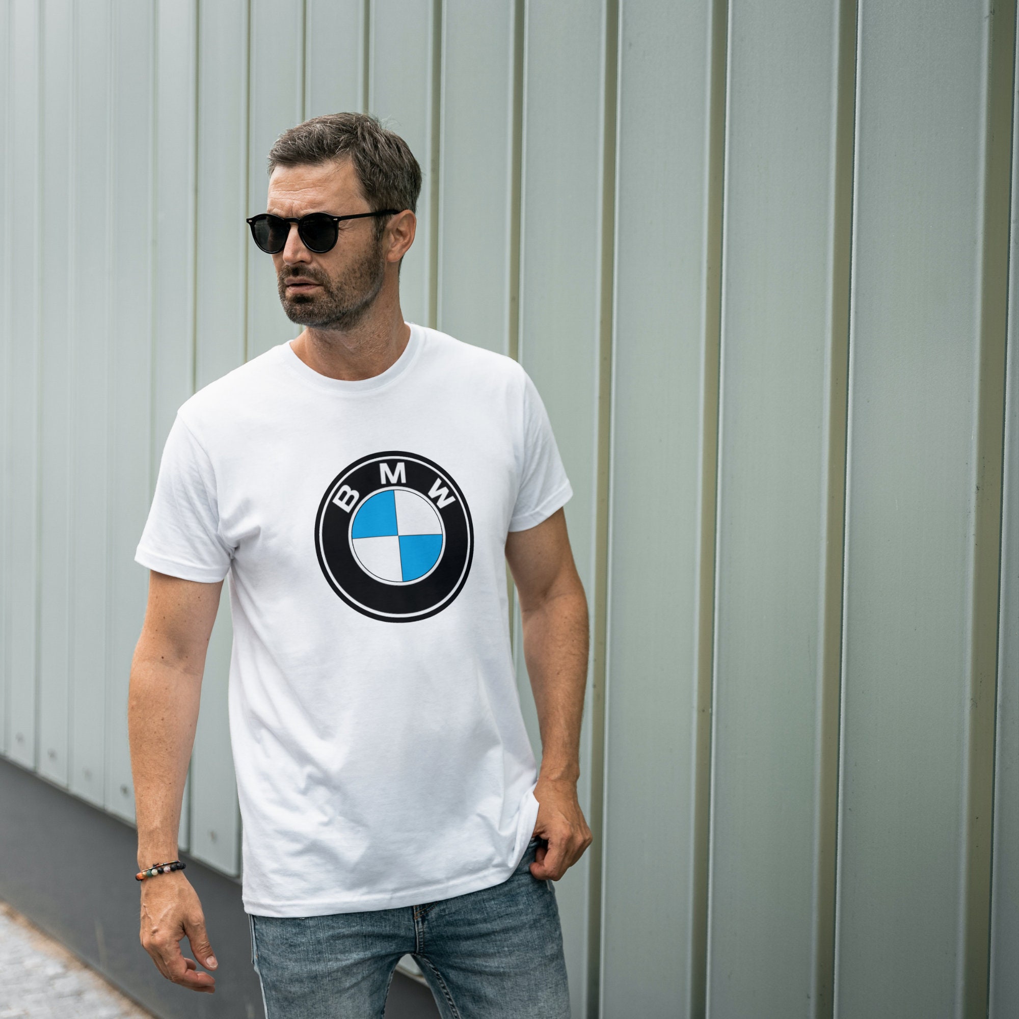 BMW Indigo Lisses - T-Shirt graphique BMW, homme