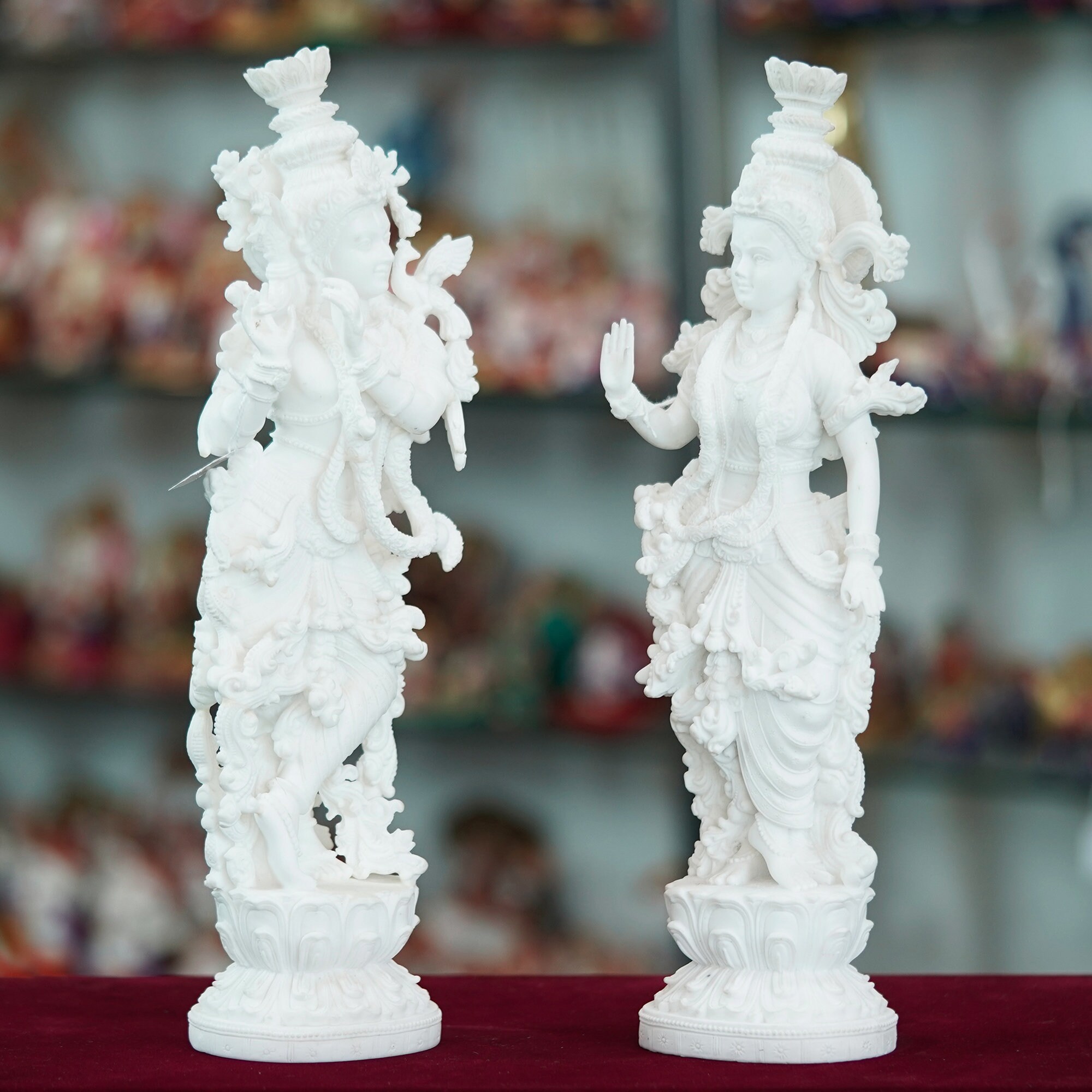 Sri Krishna Culture Polyresin Krishna Idol, 3,5 x 1 x 4,5 inch, veelkleurig Sri Krishna Culture Polyresin Krishna Idol, 3,5 x 1 x 4,5 inch, veelkleurig