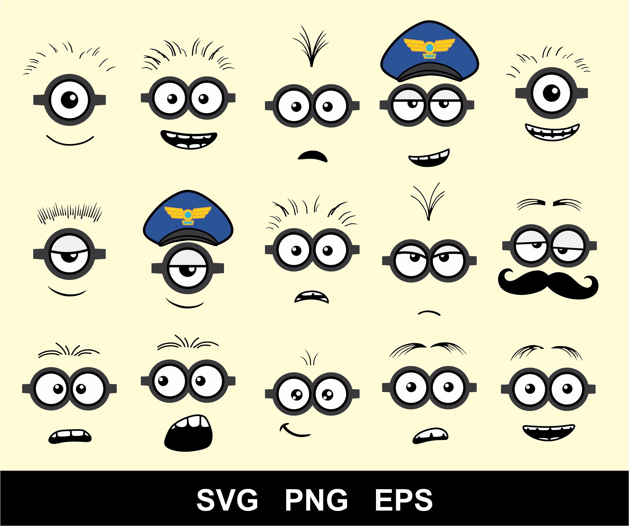 Minions Glasses Png | lupon.gov.ph