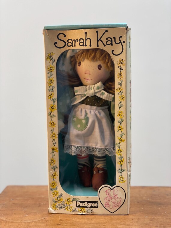 Vintage 1979 Sarah Kay Cloth/rag Doll in Original Box 'gentleness