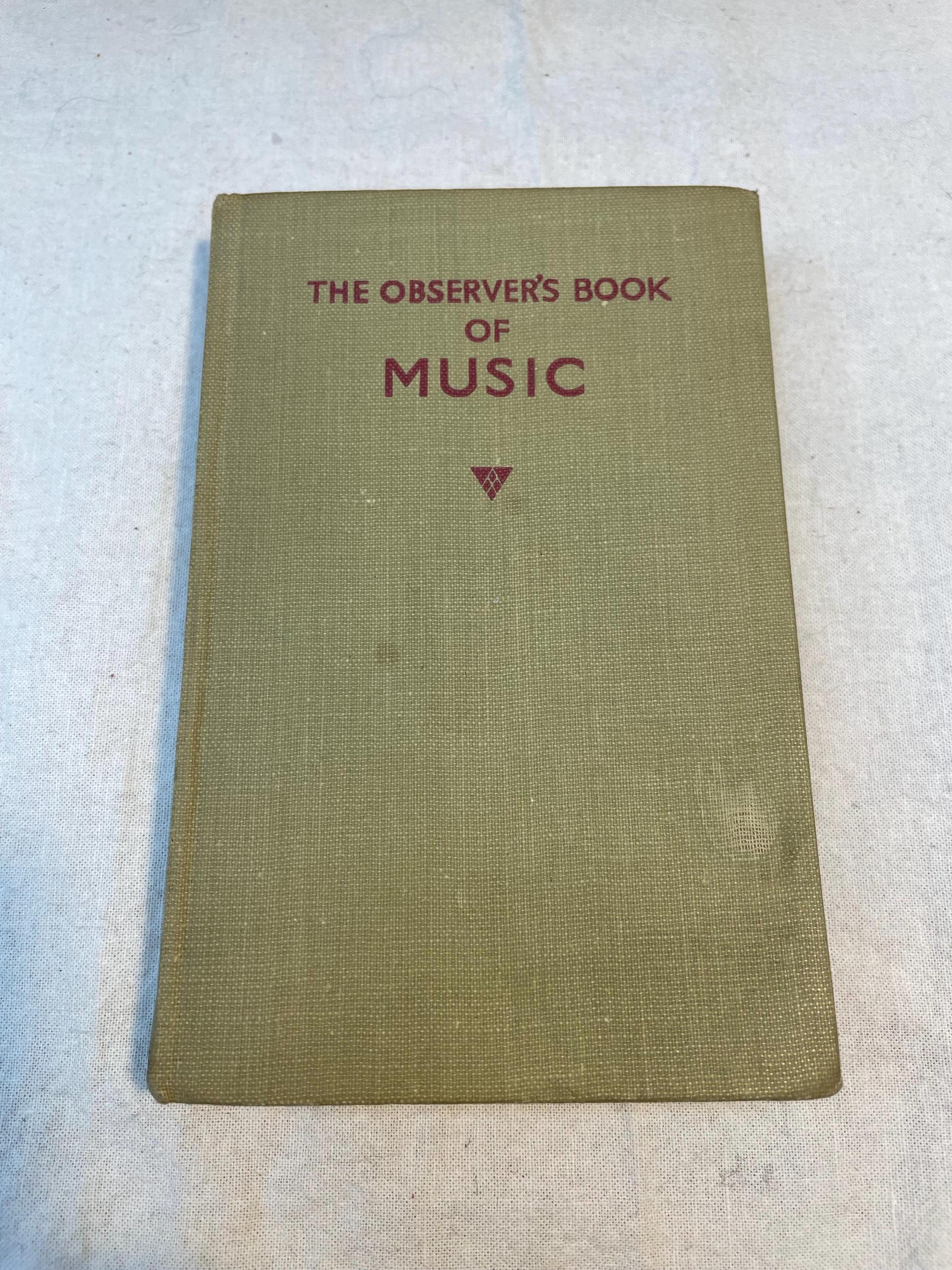 Observer Book of Music- 1950's Vintage Classic - Etsy UK
