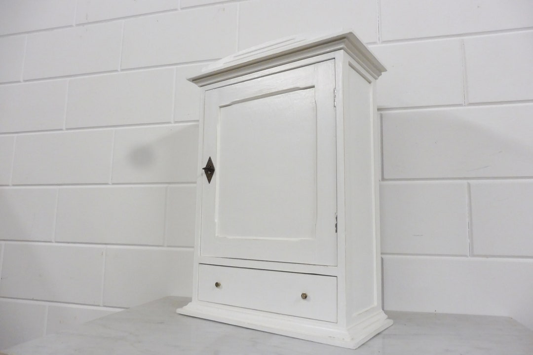 Antique Bathroom Wall Cupboard Vintage Shabby Etsy