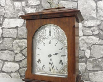 Orologio da camino tedesco antico, orologio da tavolo, orologio da tavolo, carillon Westminster