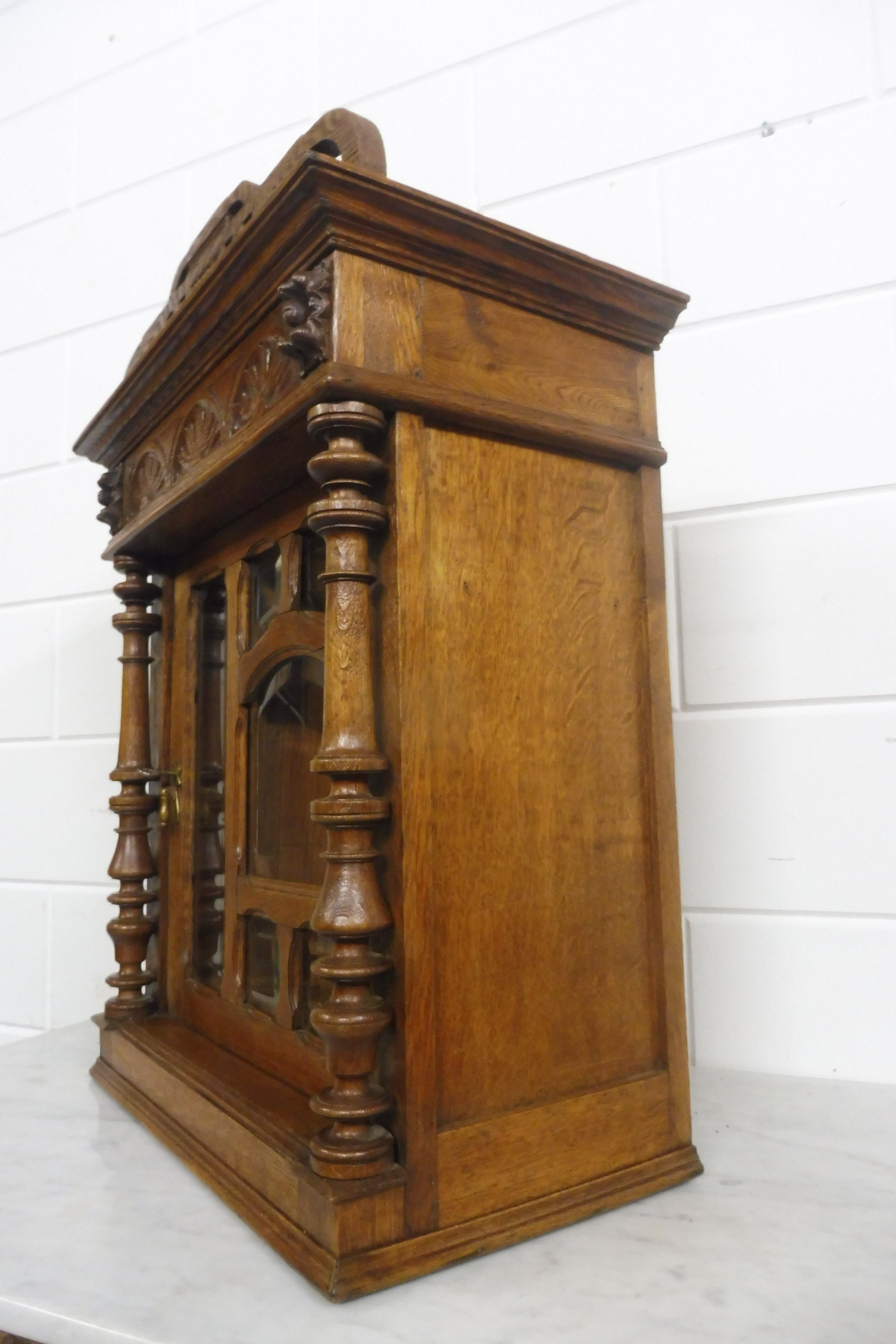 Antique Wooden Bathroom Cabinet Wall Cabinet Medicine Cabinet Oak Wood 1860s - Etsy