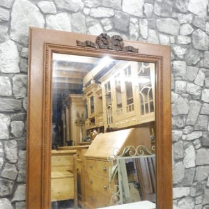 Antique Wall Mirror Antique Wooden French Mirror