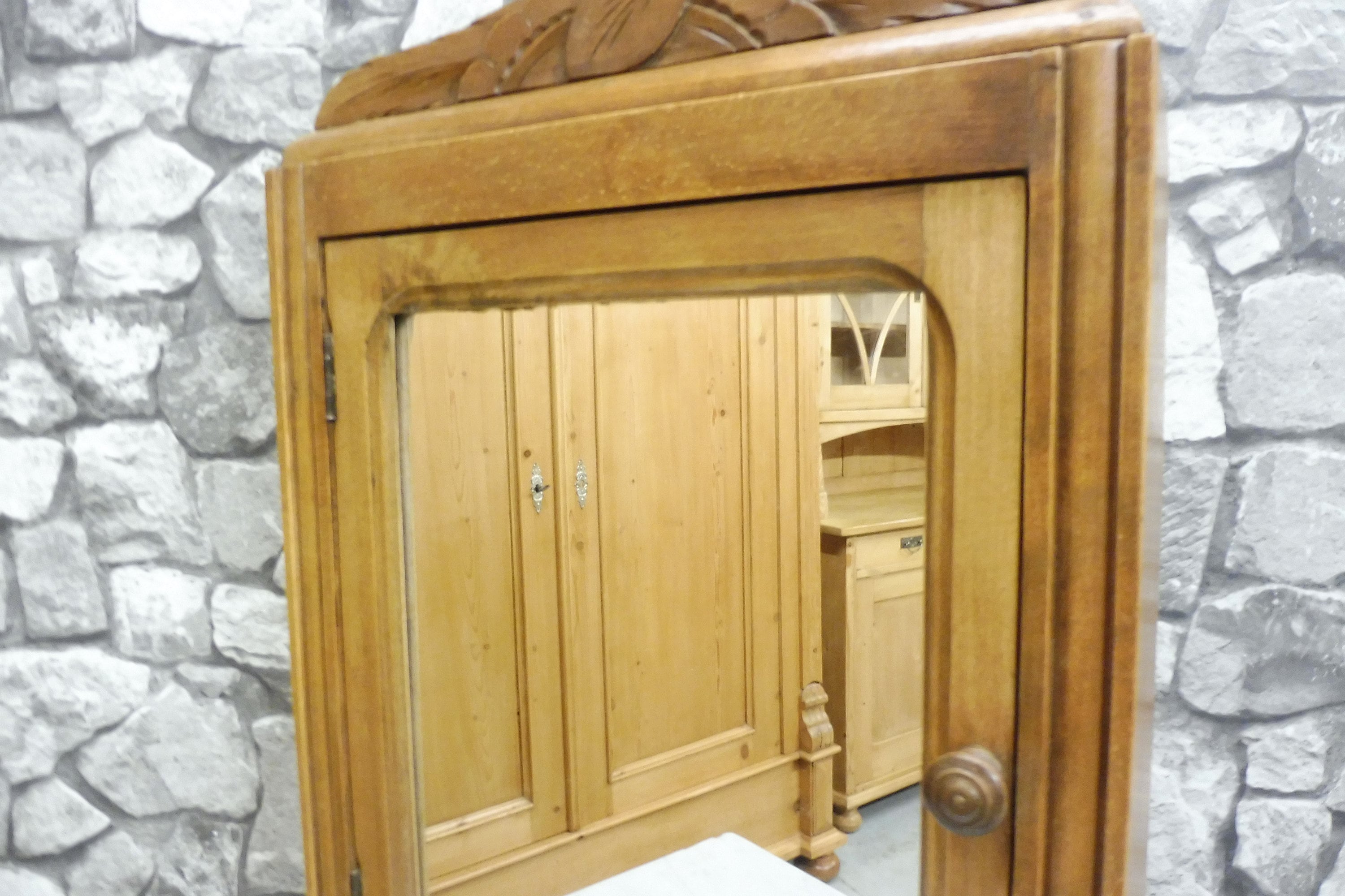 Antique Wooden French Medicine Wall Cupboard Etsy