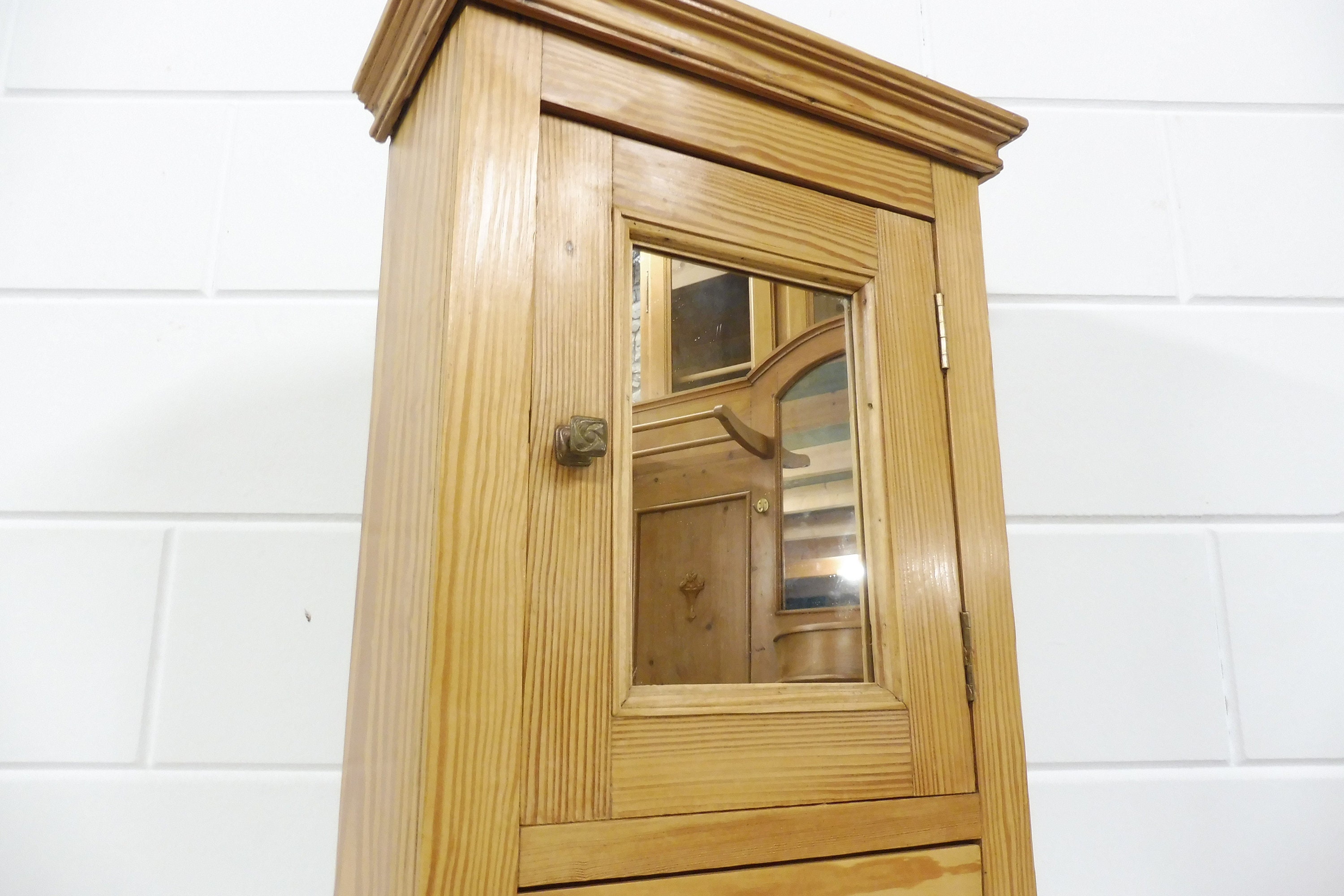 Antique Wooden Bathroom Cabinet Kitchen Cabinet Wall Cabinet - Etsy