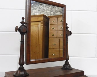 Antique Toilet Mirror Empire Style Mirror 1880s