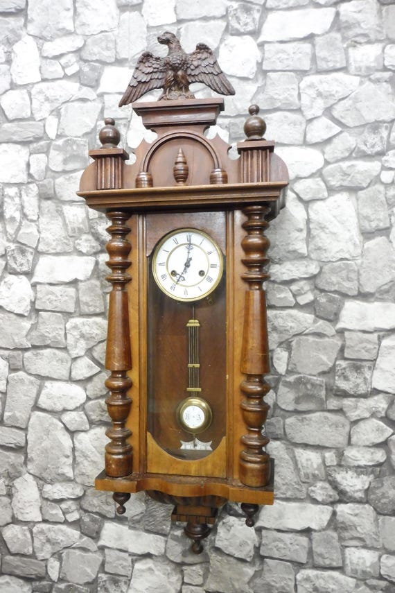 Antique German Wall Clock Regulator Junghans Wall Clock