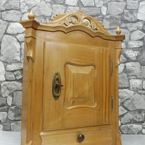 Wooden Wall Cabinet Cupboard Hanging Cabinet Bathroom Cabinet