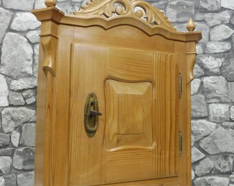 Armario de pared de madera, armario colgante, armario de baño