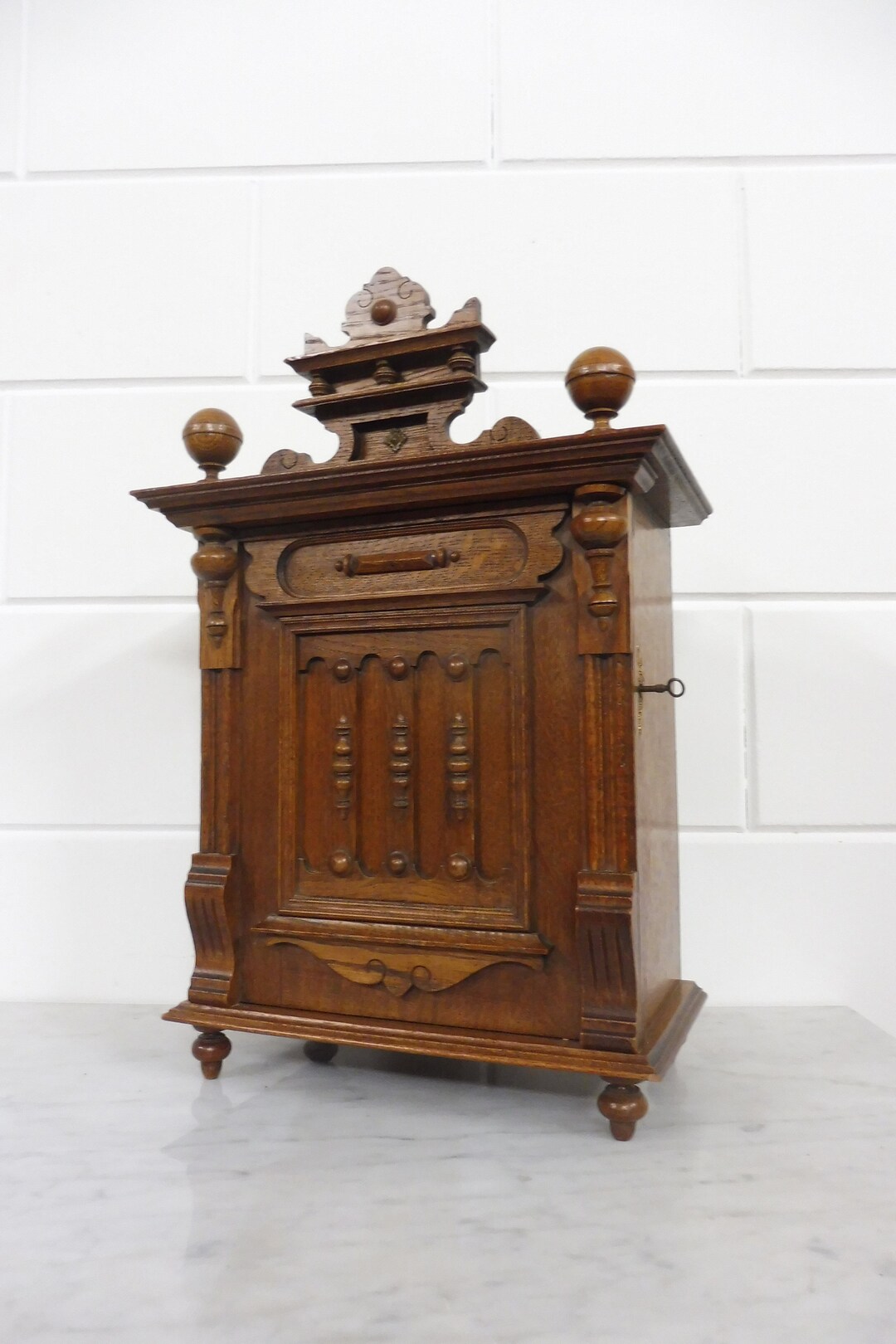 Antique Medicine Cabinet Wall Cabinet Bathroom Cabinet Oak - Etsy