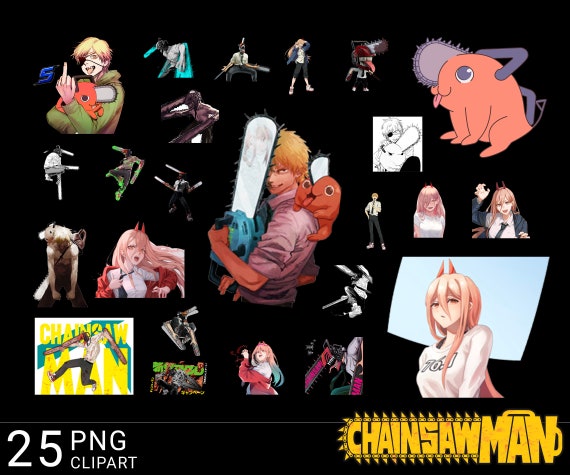 PNG PACK CHAINSAW MAN CHARACTER DESIGNS (MAPPA) by starcolors13 on