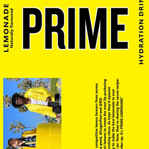 Lemonade Prime Etsy UK