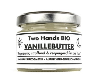 Vanillebutter aus echter Bio-Vanille & Bio-Sheabutter - Bio Vegan