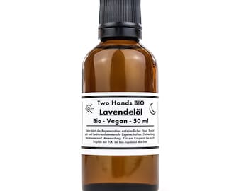 Lavendelöl - Bio - Vegan - 50 ml