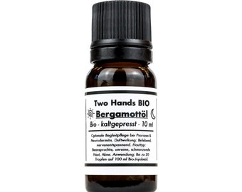 Bergamottöl - Bio - Vegan - Kaltgepresst - 10 ml