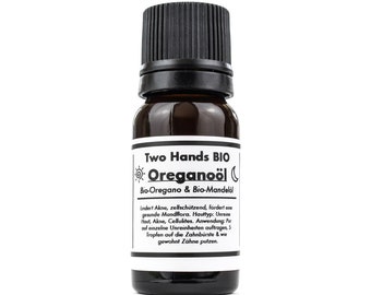 Oregano oil with organic oregano & organic almond oil - 5% extract - organic vegan