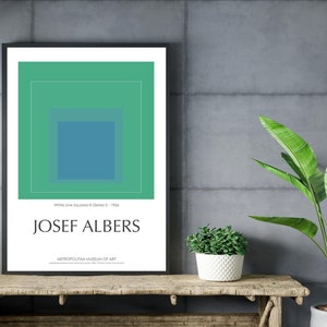 Vintage 1960 Josef Albers Vintage 1960 Josef Albers