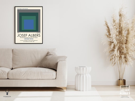 Josef Albers Homage to the Square Art Print Mothers Day Gift Home
